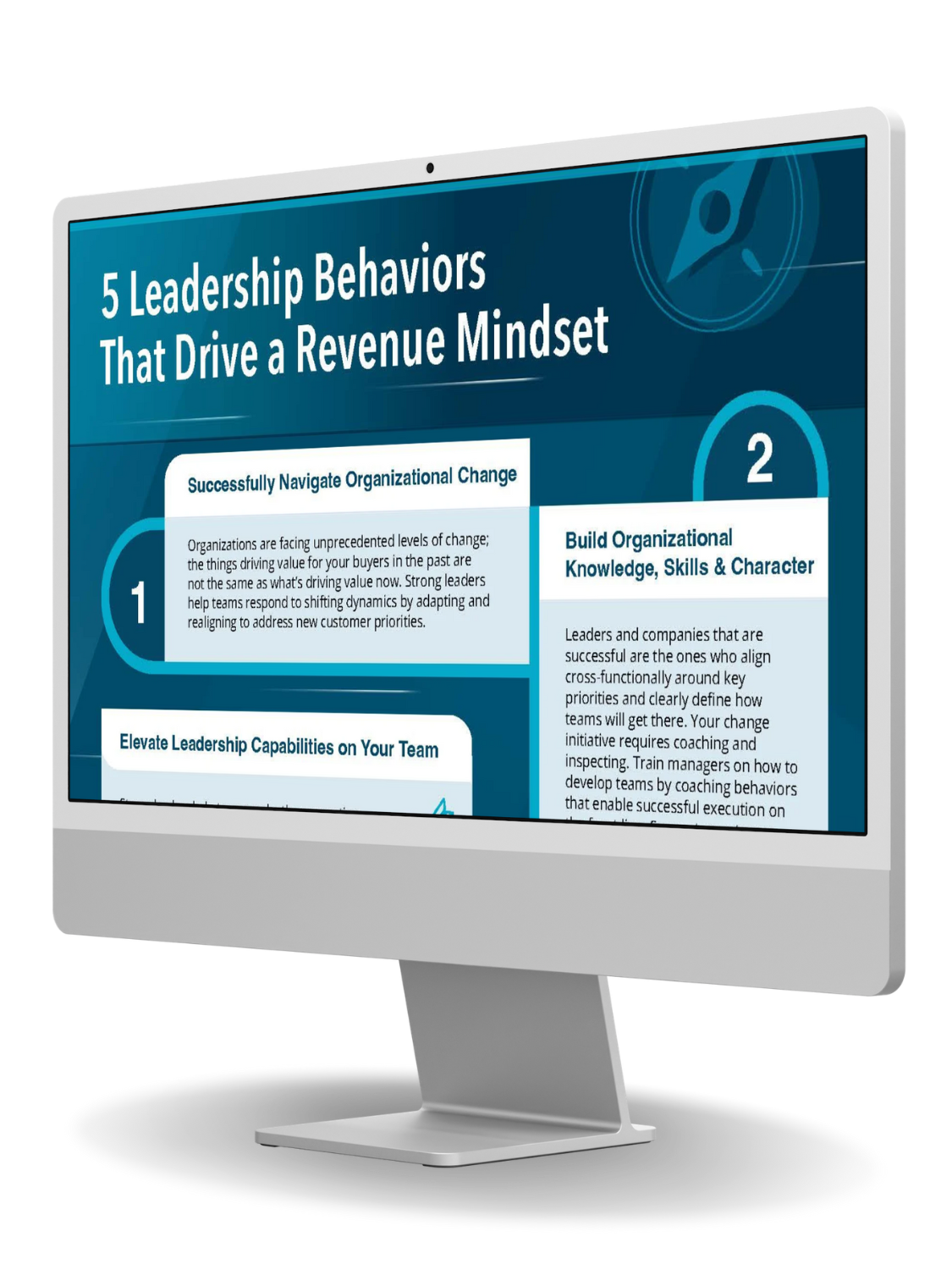LP Graphic 5 leadership bxs to drive a revenue mindset